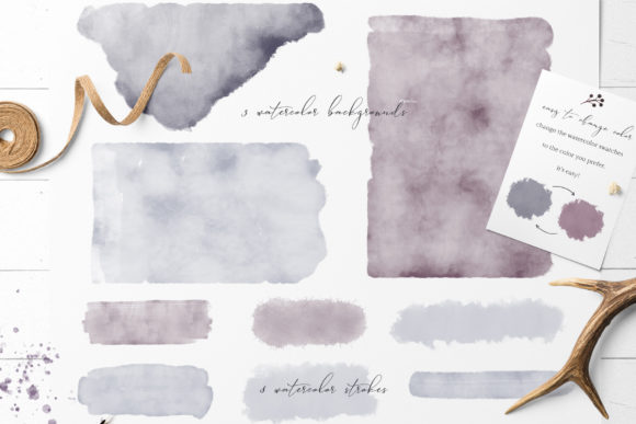 Marena Watercolor Swatches