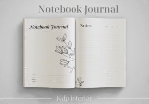 Notebook Journal - KDP Interior