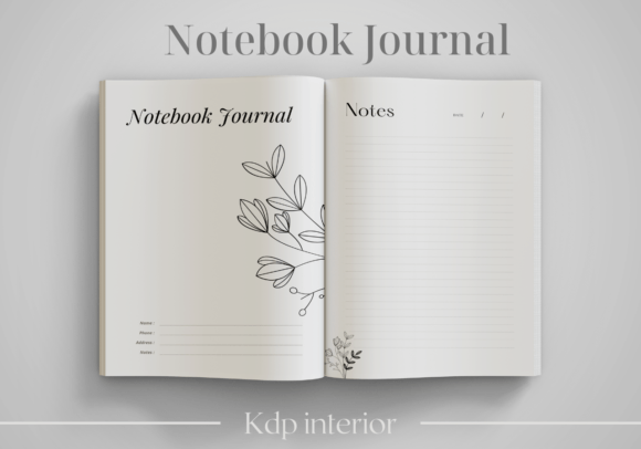 Notebook Journal - KDP Interior
