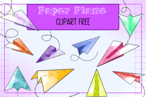 Paper Plane Clipart Free