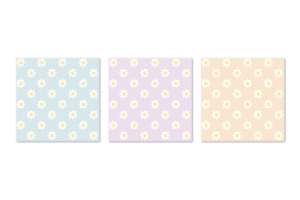 Pastel Daisies
