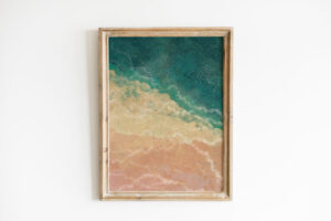 Printable Wall Art Sea Beach Boho Poster