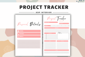 Project Tracker Printable Journal
