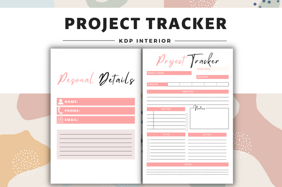 Project Tracker Printable Journal
