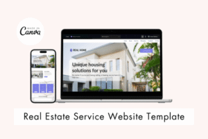 Real Estate Service Website Template