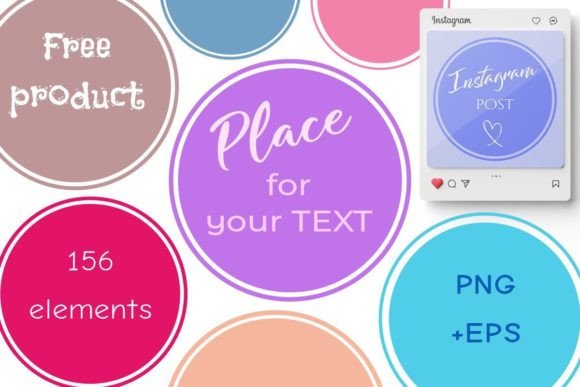 Round Background for Text. PNG Clipart