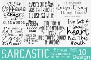 Sarcastic SVG Bundle
