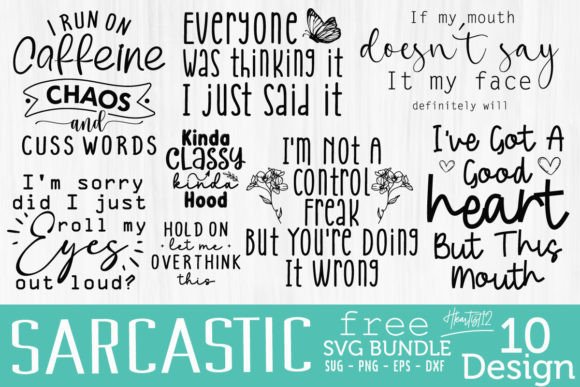 Sarcastic SVG Bundle