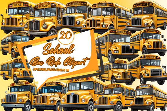 School Bus Ride Clipart