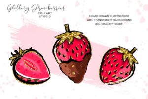 Strawberry Clip Art Illustration