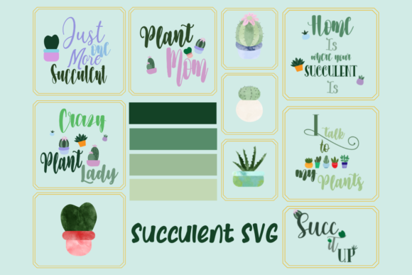 Succulent SVG