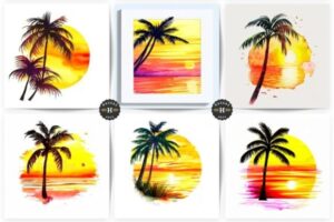 Summer Beach Illustration