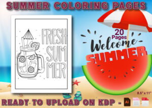 Summer Coloring Pages