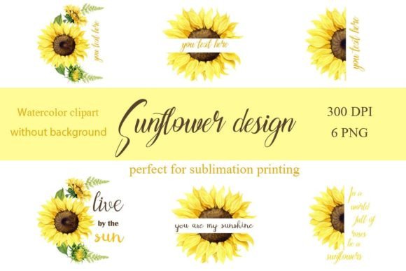 Sunflower Bundle Sublimation