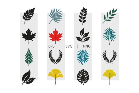 Vector Leaf Illustrations Bundle