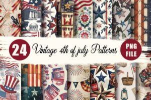 Vintage 4th of July Patterns