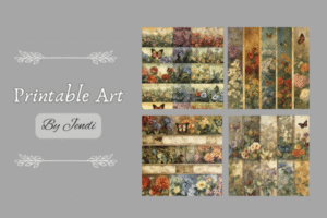 Vintage Floral Paper