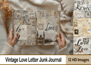 Vintage Love Letter Junk Journal