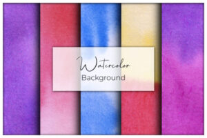 Watercolor Hand Painted Texture Set