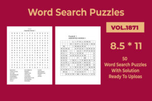 Word Search Puzzles Vol 1871
