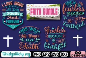 Free Faith SVG Bundle | Religious Quotes