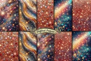 Glitter Digital Paper