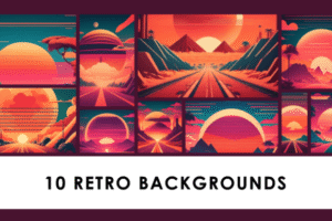 10 Nostalgic Retro Textured Backgrounds