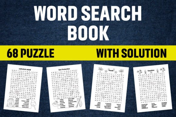 Anxiety Relief Word Search for Adults