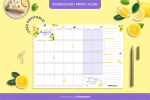 August Free Printable 2023