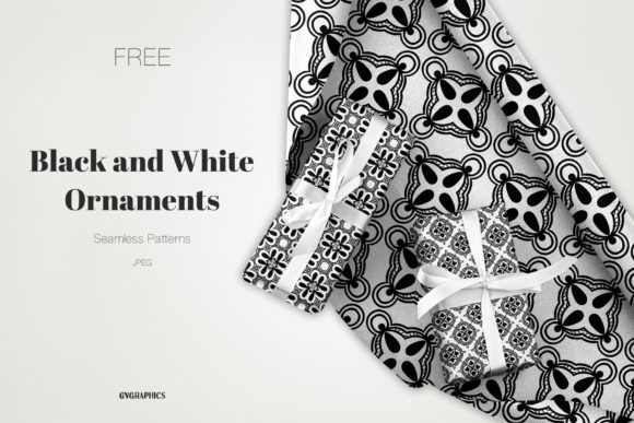 Black and White Ornaments Patterns