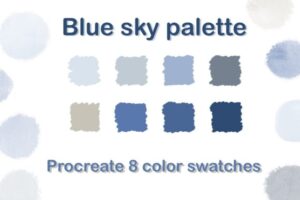 Blue Sky Color Palette