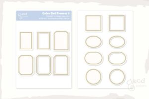 Color Dot Frames 3