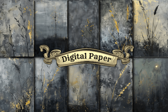 Distressed Grunge Digital Papers