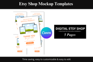 Etsy Thank You Pages