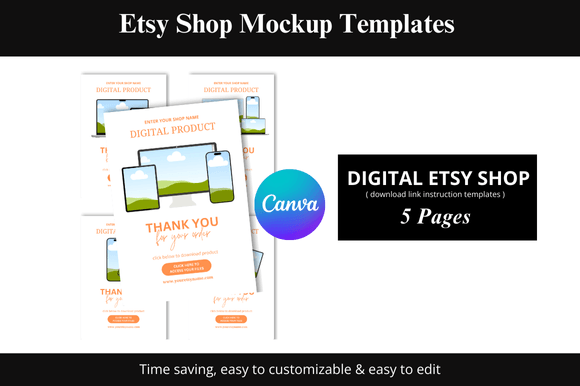 Etsy Thank You Pages