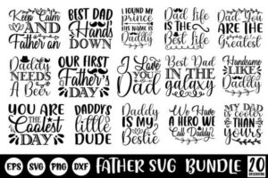 Fathers Day Free Svg Bundle Vol.5