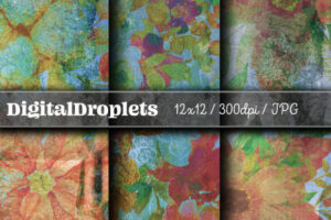 Gilded Flowers | FREEBIE