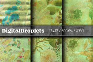 Gilded Flowers | FREEBIE