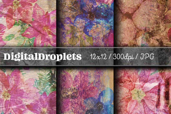 Gilded Flowers | FREEBIE