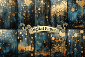 Gold Foil Confetti Digital