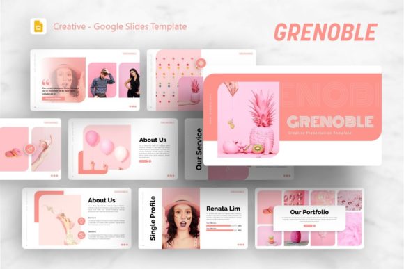 Google Slides Template - Grenoble