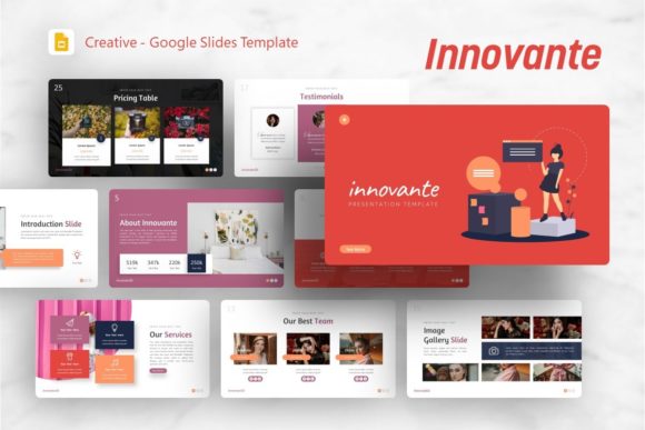 Google Slides Template - Innovante