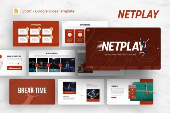 Google Slides Template - Sport
