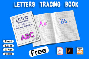 Letter Tracing Workbook KDP