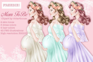 Mom to Be Clipart
