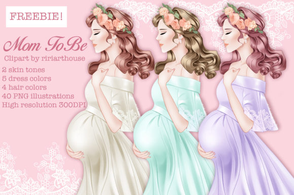 Mom to Be Clipart