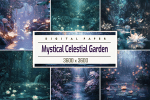 Mystical Celestial Garden