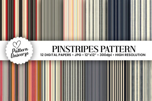 Pinstripes Seamless Patterns