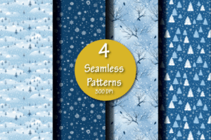 Seamless Winter Patterns