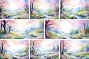 Serene Spring Landscape
